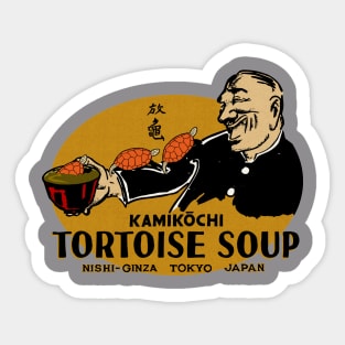 Vintage Tokyo Turtle Soup Sticker